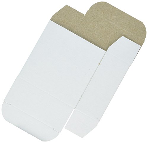 Image of 3 inch x 1 5 /16 inch x 3 inch White Reverse Tuck Folding Cartons, 50-Pack (xRTC25W-50)