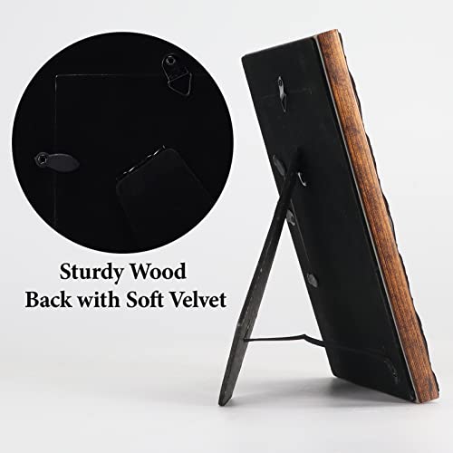 Edenseelake 8X10 Picture Frame Set Of 2, Vintage Photo Frame With Retro Carved Pattern For Tabletop Or Wall Decoration, Brown #TOP4