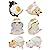 Kitan Club Hamster 'N Egg Version 2 Plastic Toy - Blind Box Includes 1 of 6 Collectable Figurines - Fun, Versatile Decoration - Authentic Japanese Design - Made from Durable Plastic