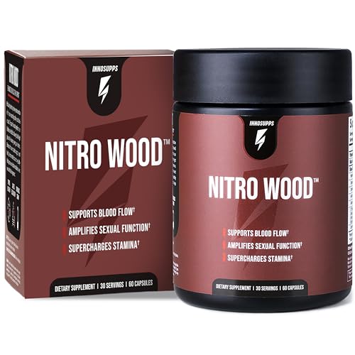 Image of InnoSupps Nitro Wood - Supports Healthy Blood Flow | Nitric Oxide Supplement | Natural Immune Support | (60 Vegetarian Capsules)