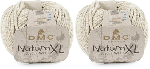 DMC Natura XL Coton Beige (32), 100 g (Lot de 2)