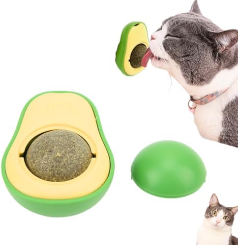 Abacate De Brinquedo Para Gatos Com Catnip Erva do Gato Bola de L...