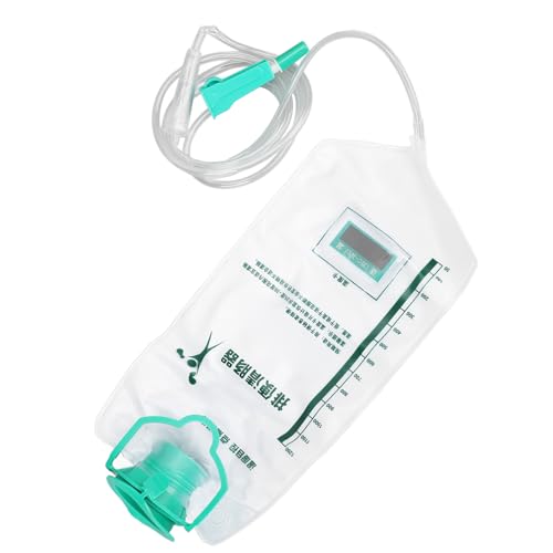 Saco Enema de Silicone para Alívio do Estresse, Kit de Limpeza de Desintoxicação de Cólon Melhora Pr