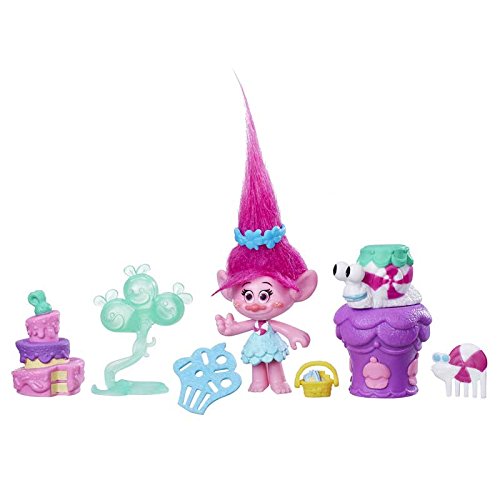 Preisvergleich Produktbild Hasbro B7351EL2 Trollstadt - Trolls mit Zubehör Poppy Figur