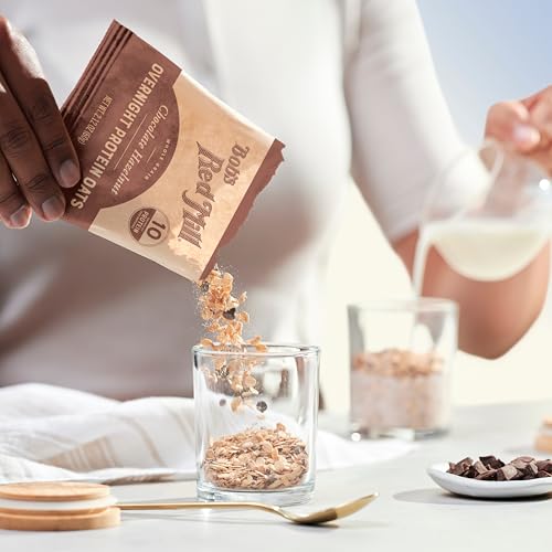 Image of Bob's Red Mill Chocolate Hazelnut Overnight Protein Oat Packets, 16 ct