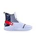 Soulsfeng Casual High Top Shoes for Men Lace Up Sports Boots Sneakers for Indoor Outdoor, Sand (Og-red, Numeric_14)