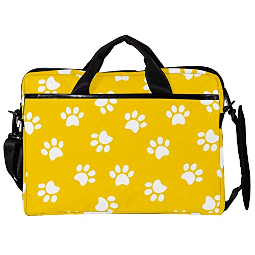 Sacoche à bandoulière ordinateur portable 14"-15,4" motif empreinte original