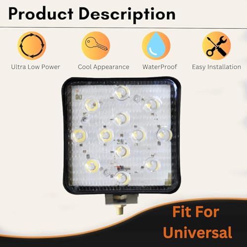 Luces de Tractor LED Pods para Evitar la Fatiga Visual en Conducción Nocturna 7