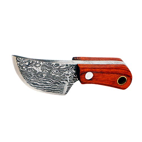 DiscountOne Men Novelty Gift Toys, Cook Chopper Shape Keychains Mini Pocket Knife with Gift Case, 1.57 Inches Length