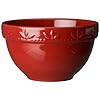 Signature Housewares Sorrento Collection 30-Ounce Utility Bowl, Ruby Antiqued Finish