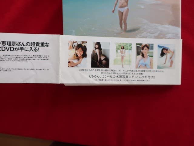 新井恵理那  えりーなのために メイキングDVD 超レア二度と無いビキニ動画☆新井恵理那ファースト写真集 え