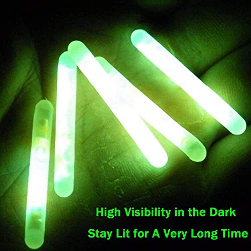 anglerholics Fishing Night Lights Glow Sticks for Fishing Floats and Bobbers Light Sticks for Fishing Bell Alarm Fishing Glow Sticks Bulk Kit 10 Packs - Image 2
