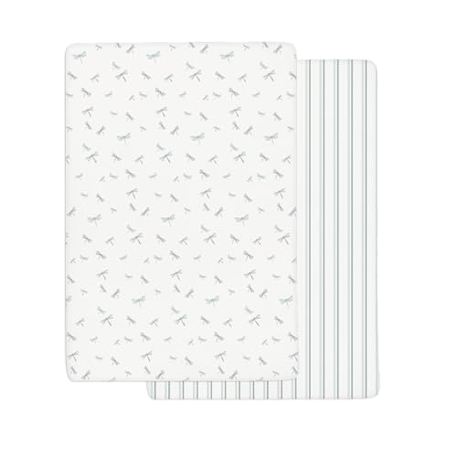 Ely'S & Co. Pack N Play Sheet, Playard, Portable Crib Fitted Sheets 2 Pack - 100% Jersey Cotton For Baby Boy thumb #4