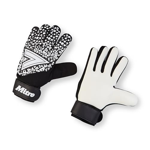 Mitre Magnetite Junior Goalkeeper Gloves, Size 5