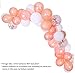 Rose Gold Balloons: 17 count - 12 Latex and 5 Confetti balloons. Mothers day Decoration. Premium Quality for also Birthday Party, Bridal Shower, Baby Shower, Weddings, Bachelorette, Gender reveal