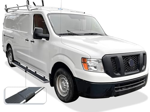 Estribos Tuxtreme 6 pulg Acero Inox Nissan NV 2012-2021 miniatura 2