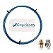 Sovol Capricorn Bowden PTFE Tubes XS Bleu 1,2 mètres avec raccords PC4-M6 et raccords PC4-M10 pour imprimante 3D Filament de 1,75 mm