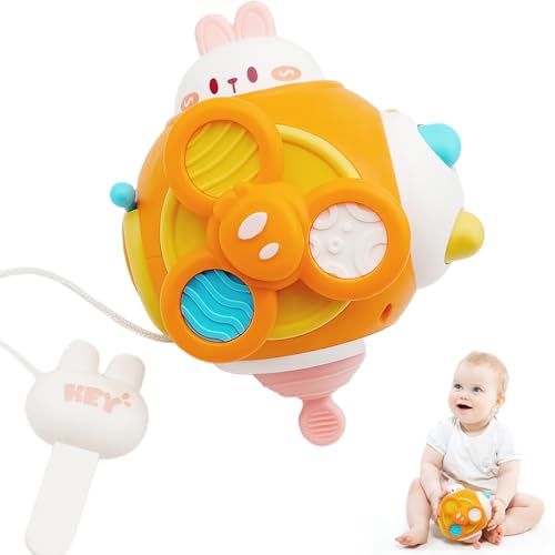SYOHGBP Busy Cube Montessori Toy for Babies 6-12 Month - Educational Toddler Activity Sensory Board for Fine Motor Skills - Travel Toy for Airplane Car, Gift for Toddlers Boys Girls 1 2 3 Years Old…
