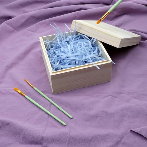My Mironey AMT03152703 2Pcs Wooden Unfinished Storage Box thumb #4