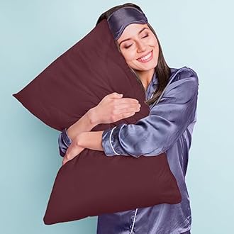 Utopia Bedding Premium 100% Waterproof Pillow Protectors with Zipper Queen Size (Set of 2), Bed Bug and Dust Mite Proof Zippered Pillow Covers, Pillow Encasement Cases, Burgundy