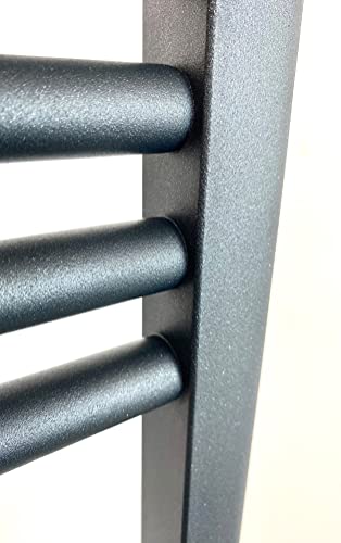 Radiateur anthracite design plat 400W x 800H de haute précision - 8
