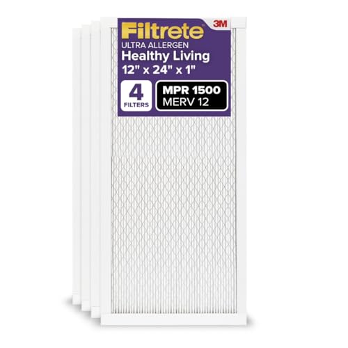 Filtrete Healthy Living Filter, 2020- 4PK, 12x24x1