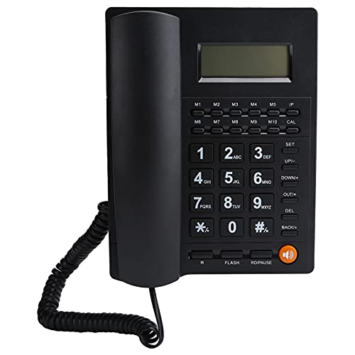 Teléfono con cable flexman L019-3 botón grande y manos libres