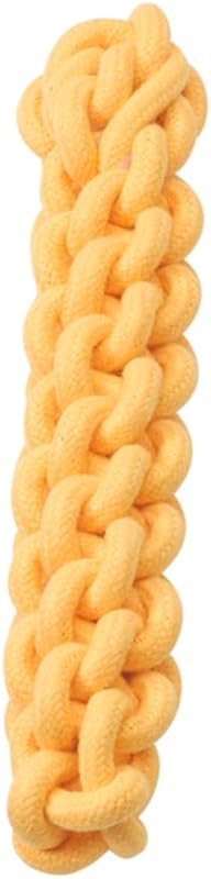 SPOT Knot-ical Tuff Stick - Braided Rope Dog Toy, Tight Weave Nautical Rope Fetch and Tug Toy, Great for Moderate Chewers, Medium Sized Dog Breeds - 10in, One Toy, Assorted Colors