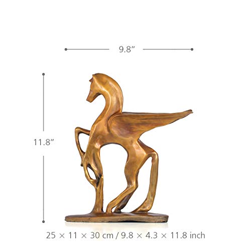 Jydqm Flying Horse Sculpture Modern Style Home Decor Animal Bronze Statue For Office And Home Decoration Accessories #TOP1