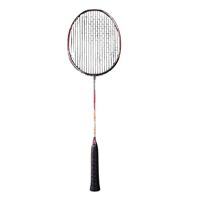 Badminton Set Raqueta de bádminton Profesional de Fibra de Carbono, 50T, 35 LB, con Cuerda, for Entrenamiento, Deportes de Velocidad, for Adultos, 1 Unidad Raquetas Badminton(Noir)
