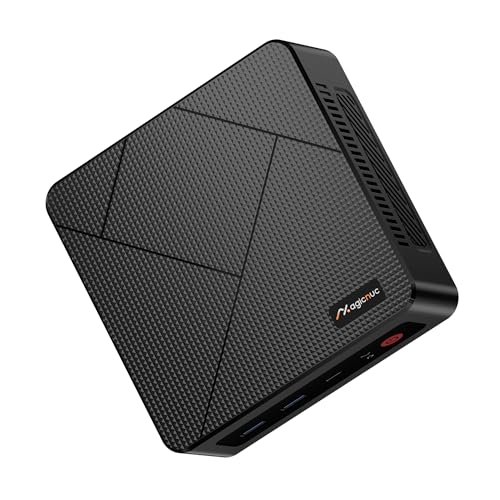 MINI PC MAGICNUC AS1 3550H AMD Ryzen 5 3550H(3.7GHz) 16GB DDR4 RAM 512GB M.2 Nvme SSD Mini Computer | Triple Display | HDMI(4K60Hz)+DP(4K60Hz)+USB-C(1080p) | 4xUSB | Wi-Fi 5 | BT5.0 | 2xRJ45 Ethernet