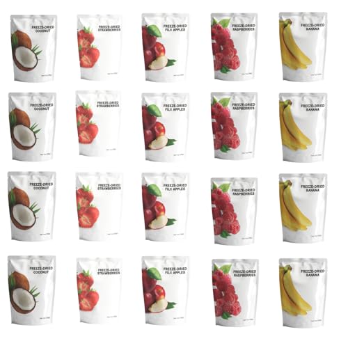 Freeze-Dried Best Sellers – 18 Pack (18oz Total) | 100% Real Fruit Snack | No Sugar Added | Non-GMO, Gluten-Free, Vegan | Healthy Freeze-Dried Fruit by Wise Harvest