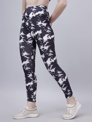 Image of Poojaran Workout Tight /Pants /Legging with Side Pocket, Stretchy Tights and a high Waist for Women and Girls' use in The Gym,Yoga,Running,Cycling