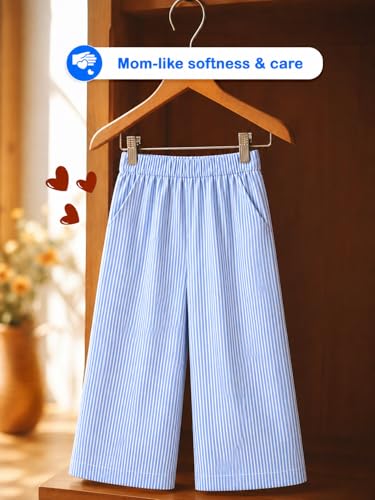 Image of Kidbea Girls 2-Piece Clothing Set, Cotton Sleeveless Vest Top & Leg Pant