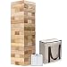 GoSports Large Toppling Tower with Bonus Rules - Starts at 1.5 ft tall and grows to over 3 ft
