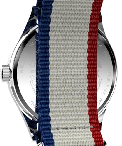 Image of Timex Herren Analog Quarz Armbanduhr Weekender New England, White /Grey, Sporty