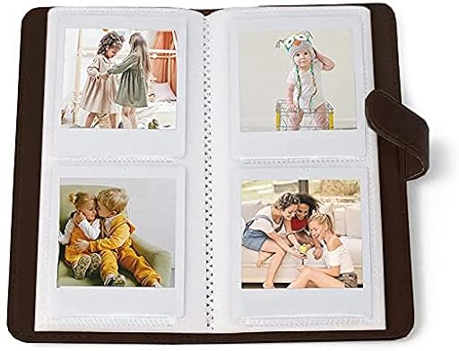 Berfea Mini álbum de fotos Compatible con Fujifilm Instax Square SQ6/SQ1/SQ10/SQ20 Cámara instantánea y SHARE SP-3 Polaroid Printer-Negro | Ya disponible en tu tienda friki favorita! En mundofriki.es!