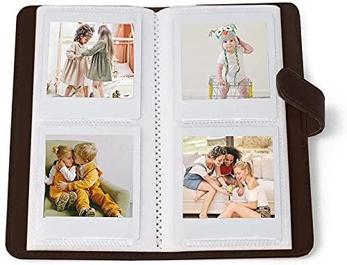 Berfea Mini álbum de fotos Compatible con Fujifilm Instax Square