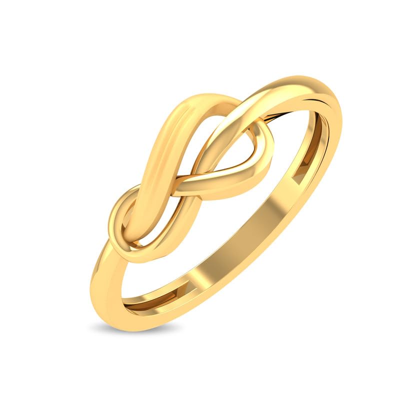 Kisna Infinia S12 14K Yellow Gold Ring for Women (B0D1XY38K3) Amazon Price History, Amazon Price Tracker