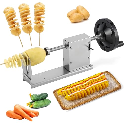 Cortador Manual de Papas en Espiral Acero Inoxidable