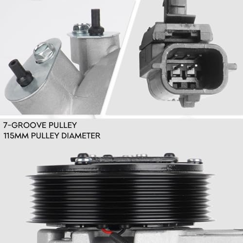 image for ILONPA New AC Air Condition Compressor with Clutch for Nissan Maxima/M