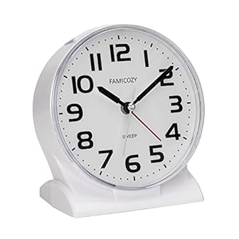Battery Operated Analog Alarm Clocks photo Battery Operated Analog Alarm Clocks