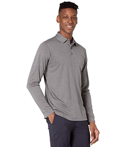 Callaway Swing Tech™ Long Sleeve Polo Quiet Shade Heather 3XL - image 1