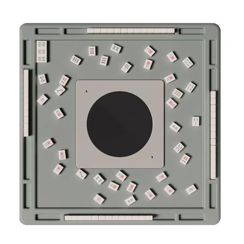 Mesa Mahjong con fichas Juego portátil para exteriores miniatura 1