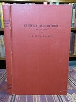 Ebenezer Record Book Containing Early Records of Jerusalem Evangelical Lutheran Church, Effingham, Ga., More Commonly Known as Ebenezer Church B002P4HNHC Book Cover