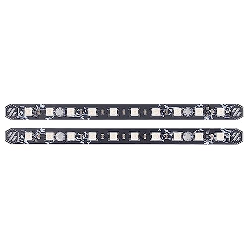 Tyenaza 2Pcs 3D Printer LED Light Strip, 158mm 3D Printer LED Light Bar DC5V RGB Colorful Light Bar Strip, 3D Printer Ac