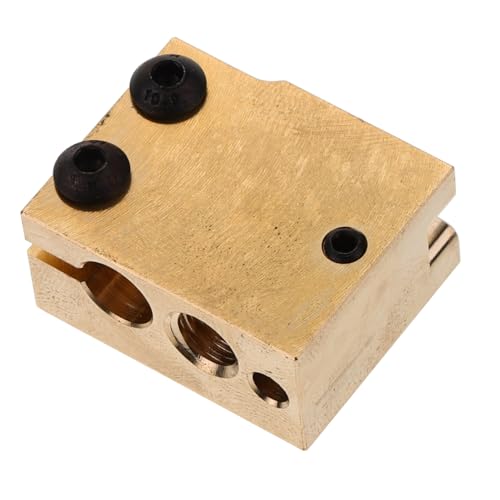 Alipis Printer Heater Block Ed Volcano Hotend Heating Block Compatible Sensors for DIY Printing