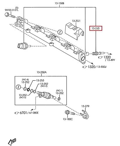 Amazon.co.jp: マツダ 燃料圧力バルブ - L3K9-13-2J0 : 車＆バイク