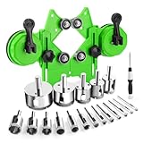 WORKEASE Diamond Hole Saw Kit, 18 PCS Ti...