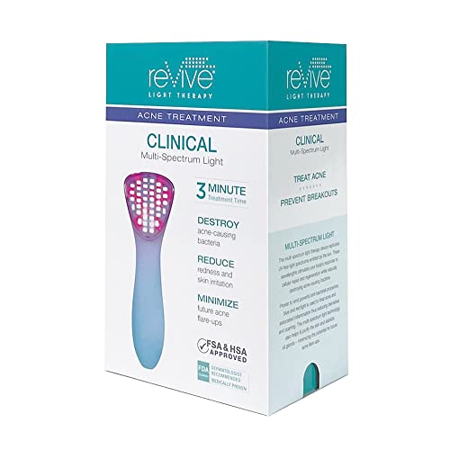 Revive Light Therapy Clinical Acne Treatment For Face, Blue Light Therapy Device #TOP3